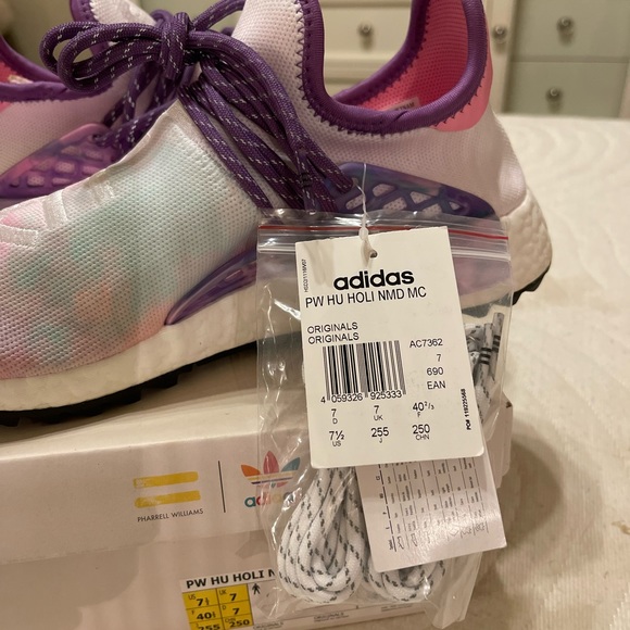 Adidas Pharrell Human Race NMD Holi Festival Size 7.5 - Picture 6 of 7